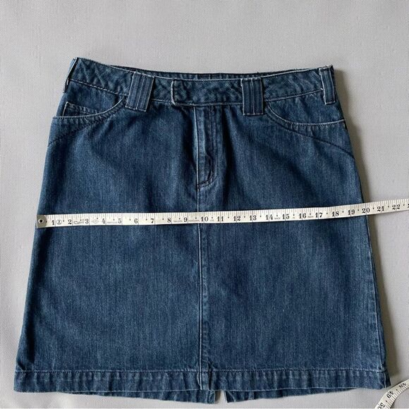 Eddie Bauer Dark Denim Jean Skirt Women’s Size 8 - Picture 3 of 5
